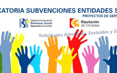 Subvenciones Entidades Sociales – Proyectos de Servicios Sociales – Concurrencia Competitiva